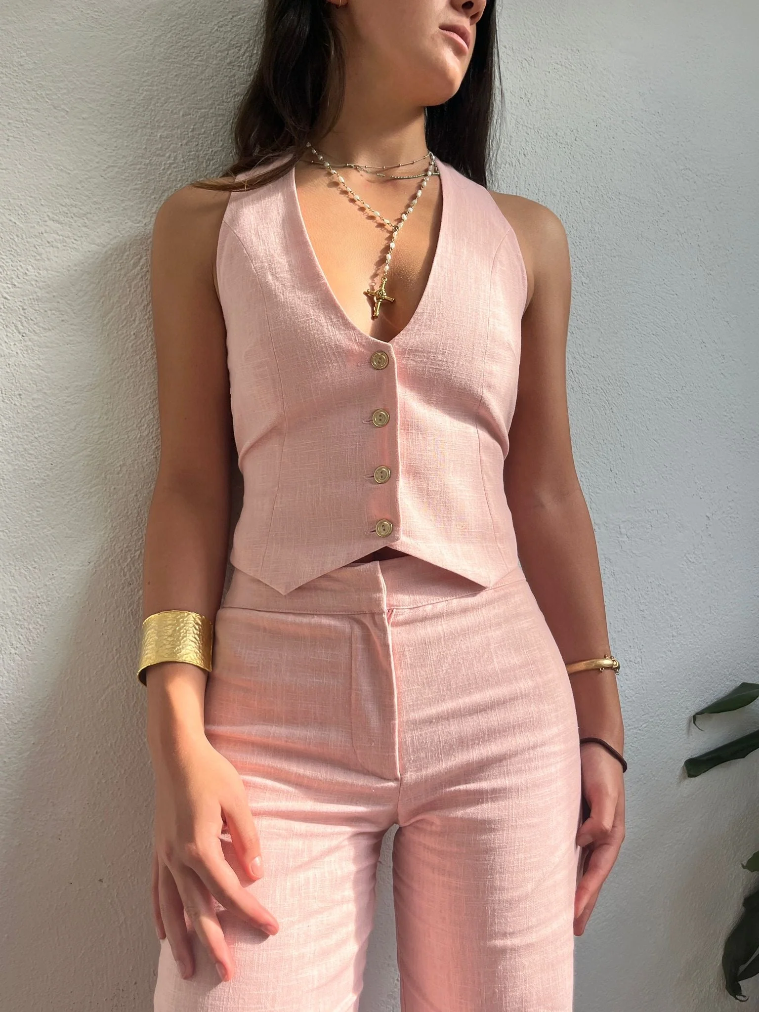 Angelina Linen Suit - Image 4
