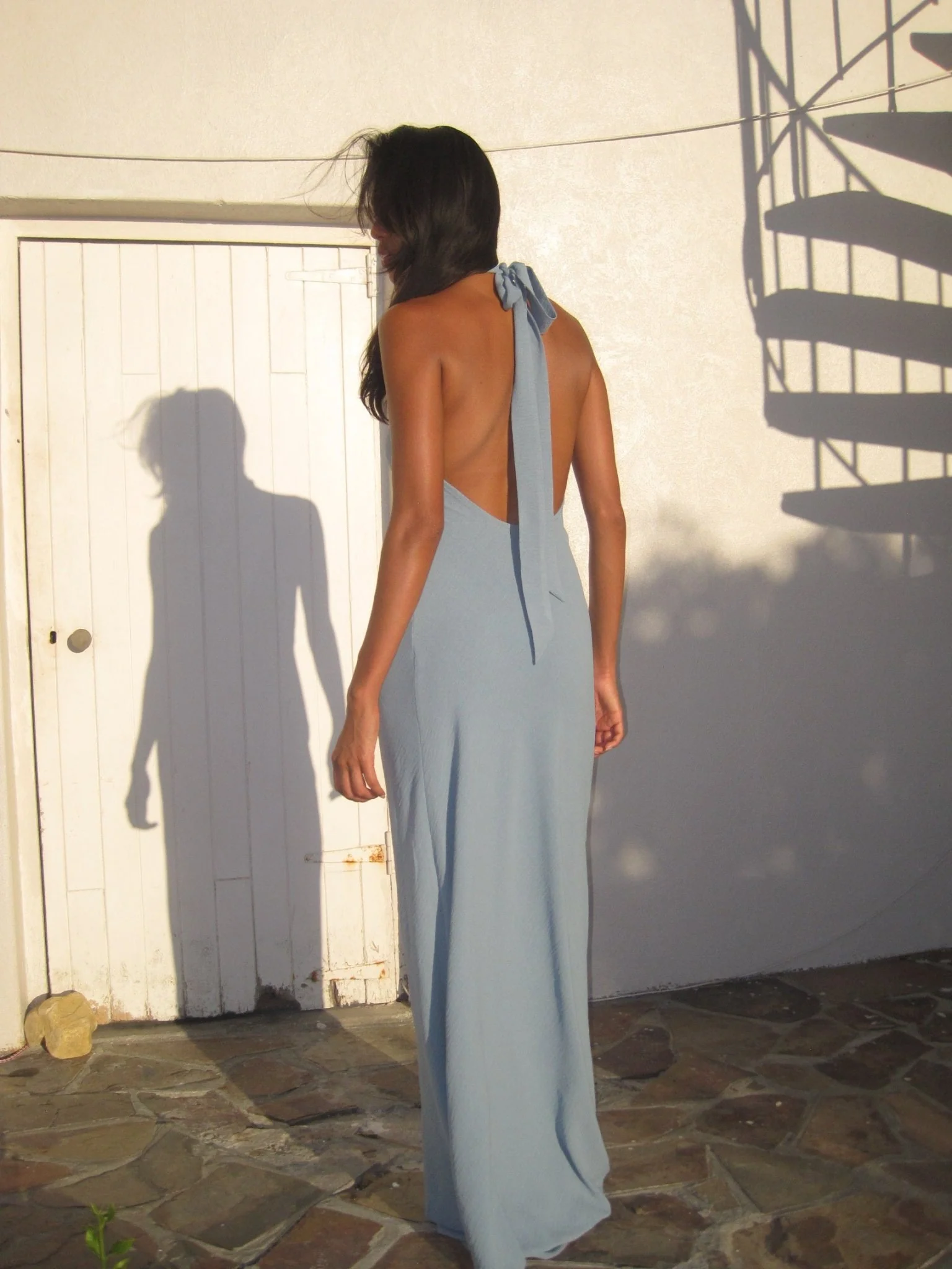 Athena Dress | Sky Blue - Image 2