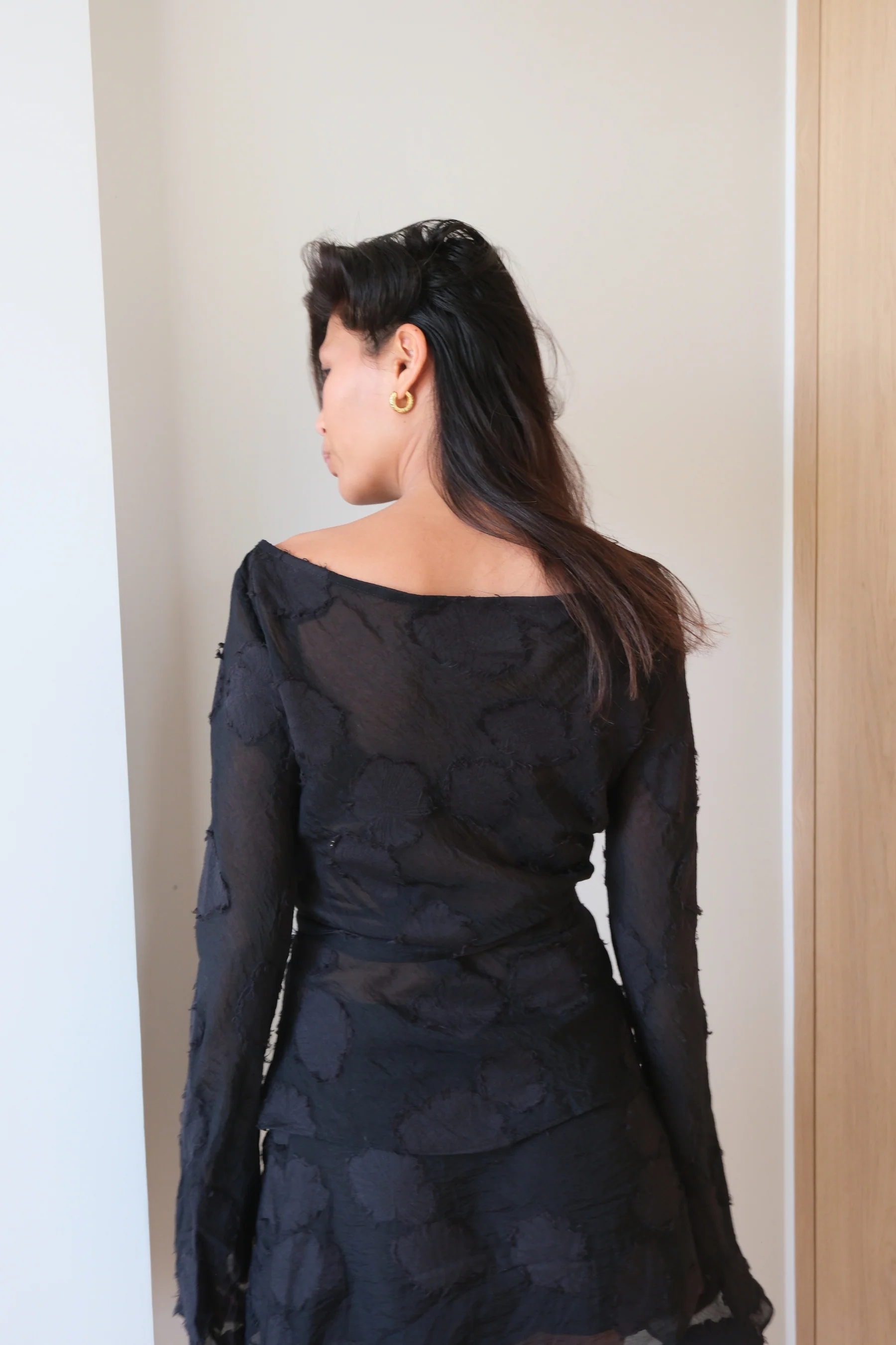 Azalea Blouse | Ebony - Image 4