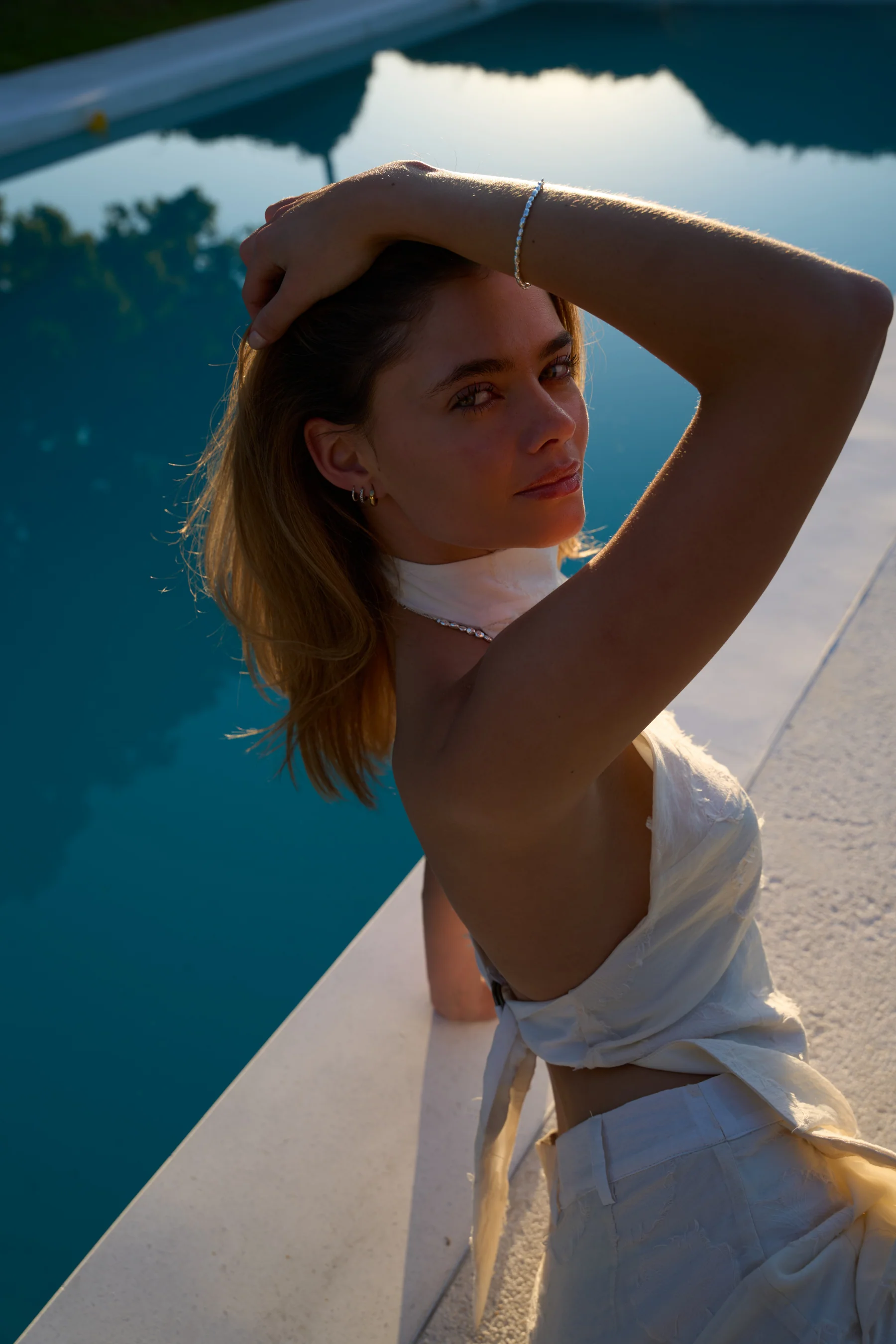 Azalea Halter Top | Ecru - Image 4