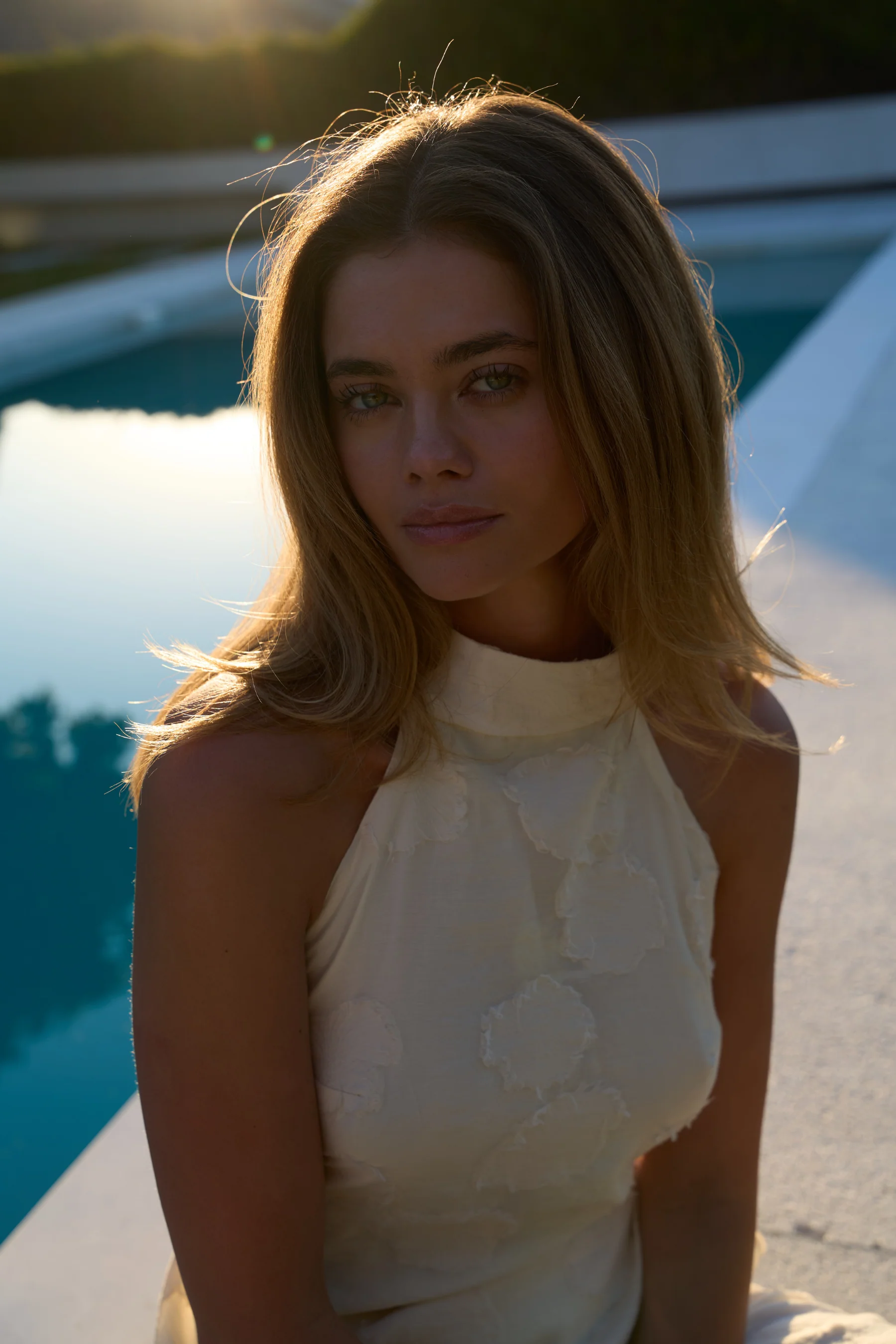 Azalea Halter Top | Ecru - Image 5