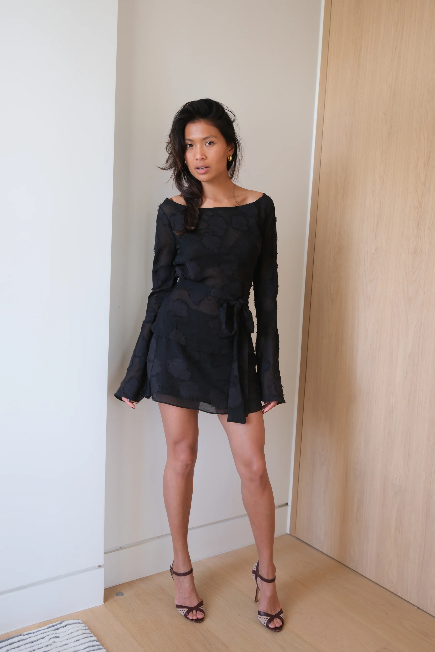 Azalea Mini Skirt | Ebony - Image 5