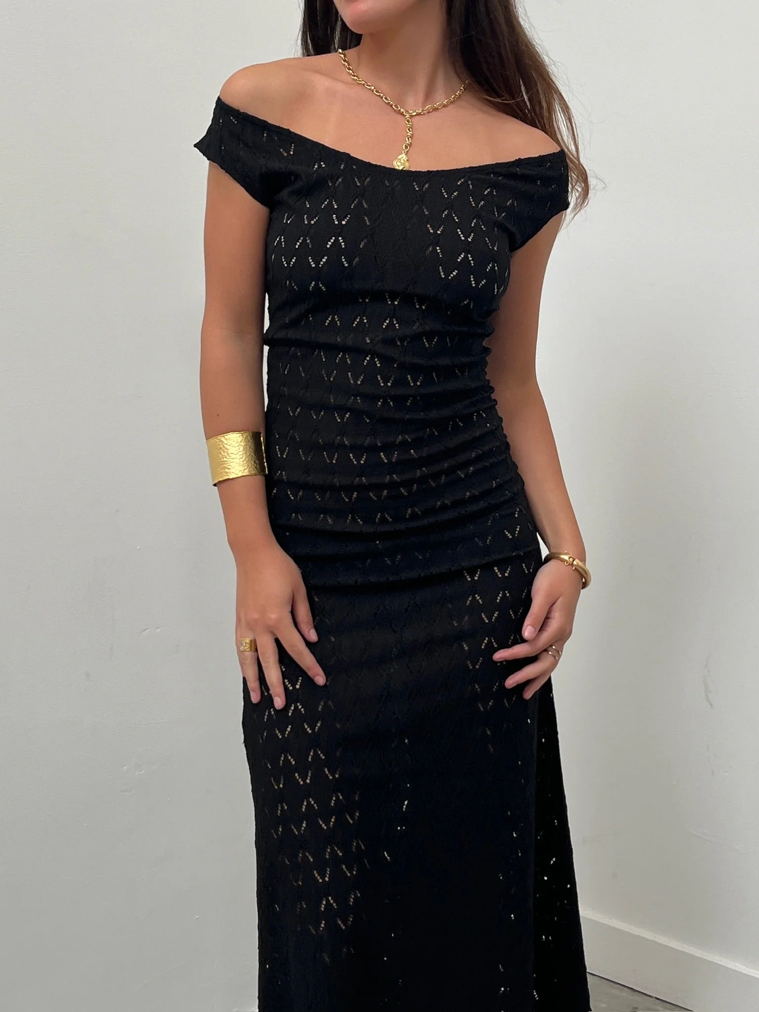 Cleo Dress | Black - Image 3