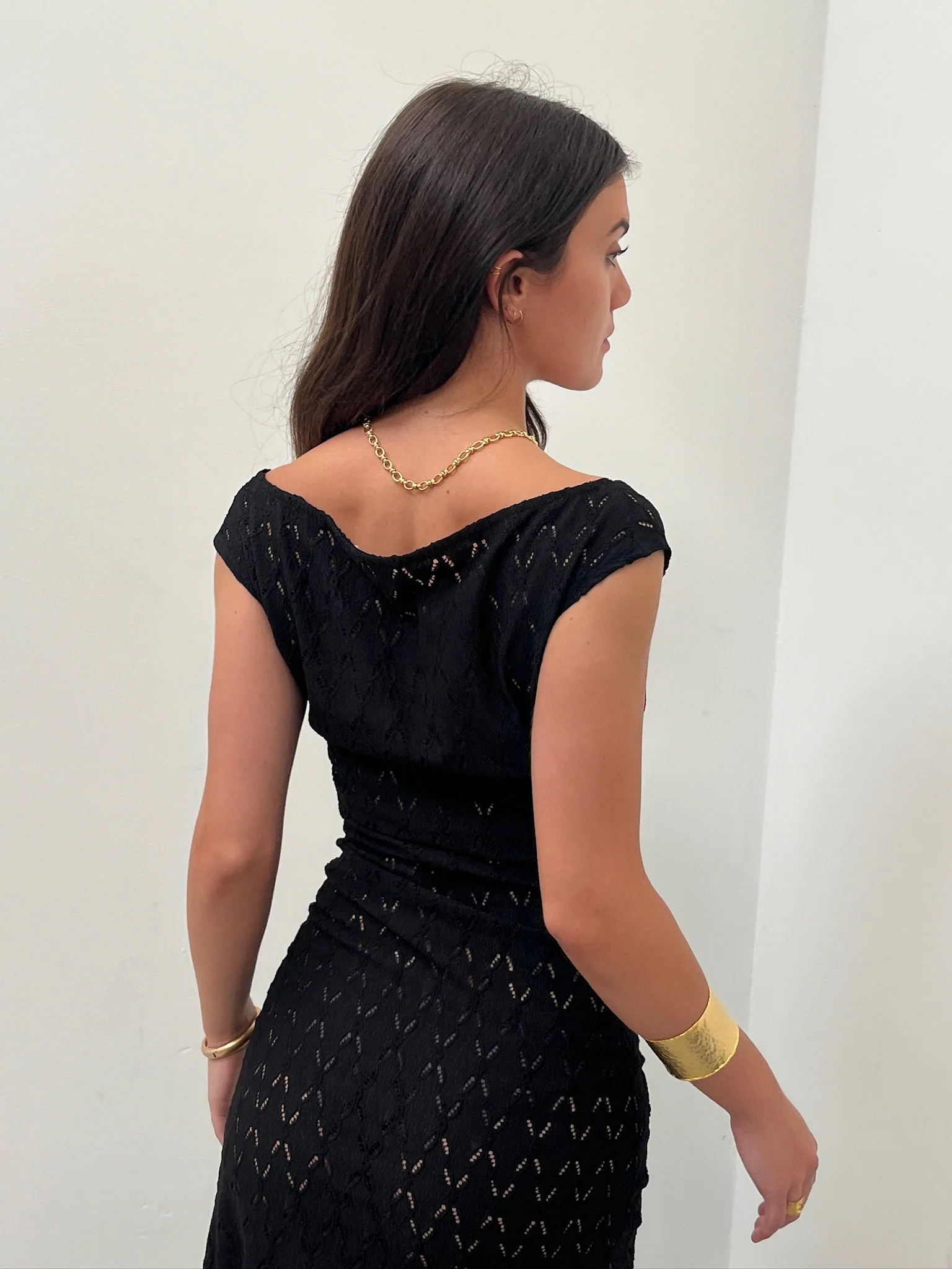 Cleo Dress | Black - Image 6