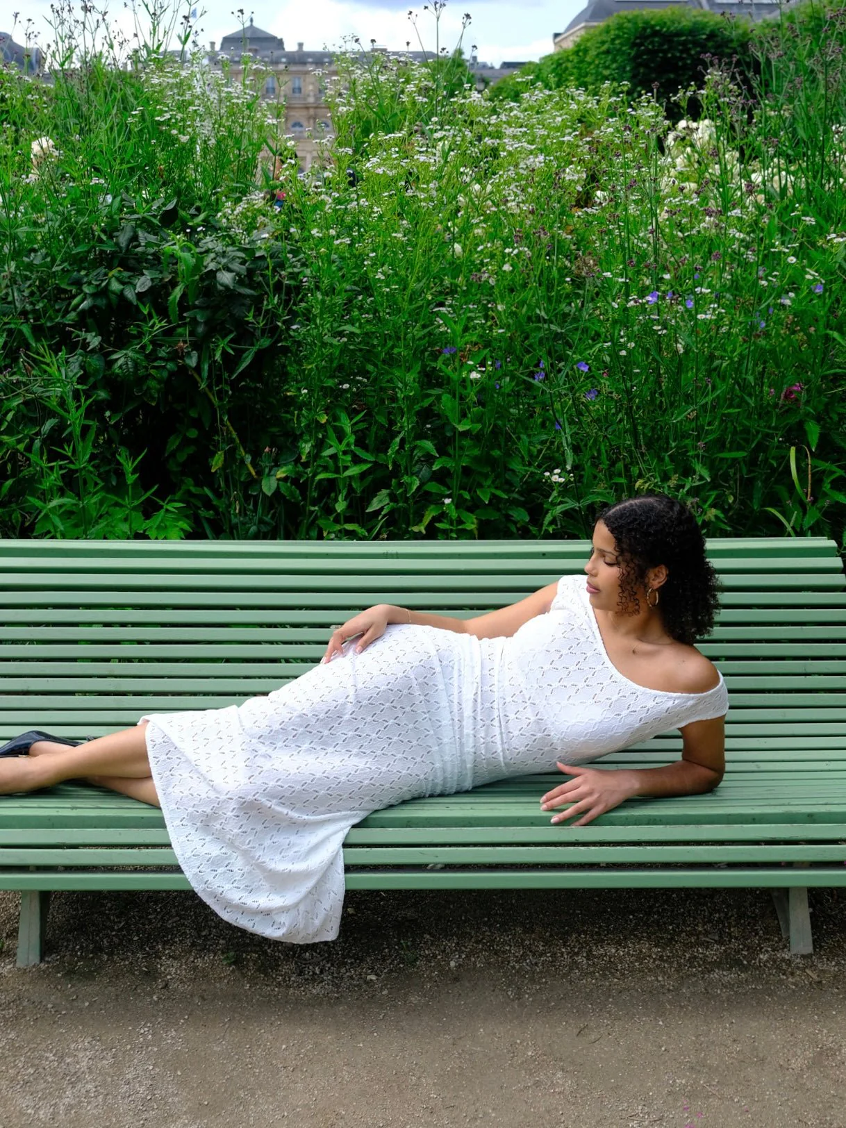 Cleo Dress | White - Image 4