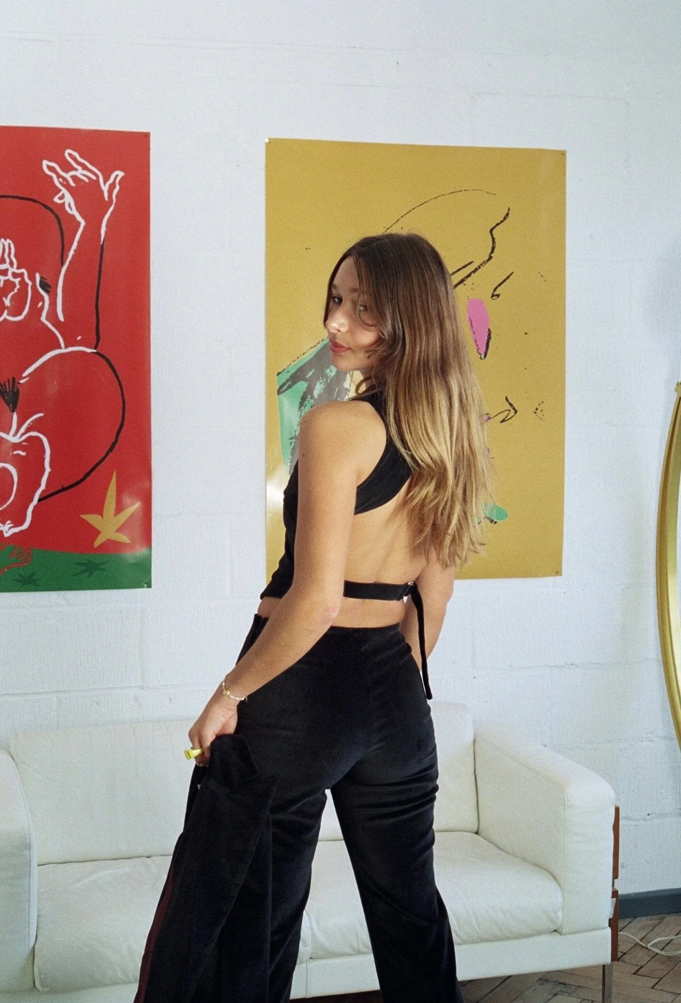 Ebony Velvet Suit - Image 3