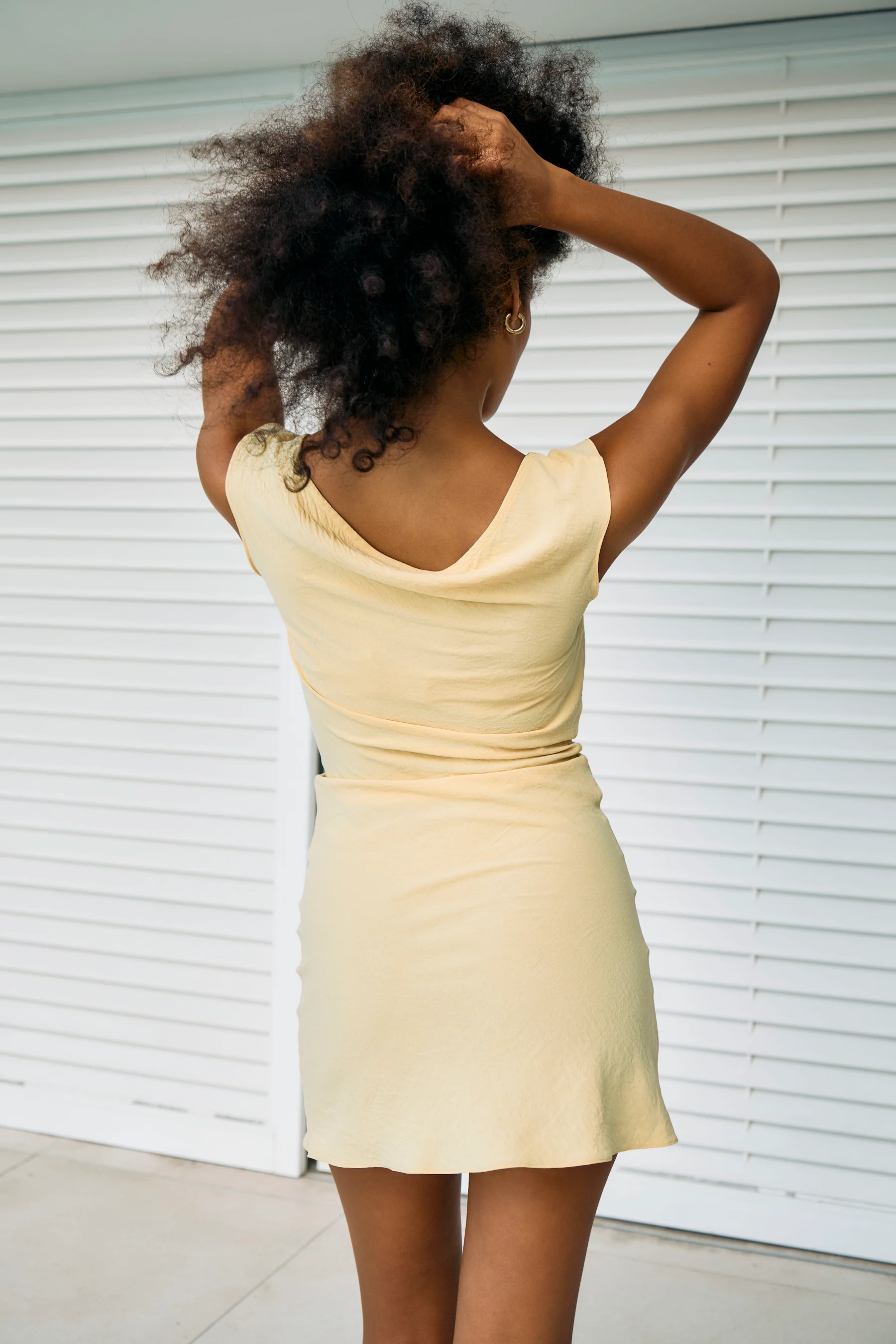 Erica Dress | Lemon - Image 2
