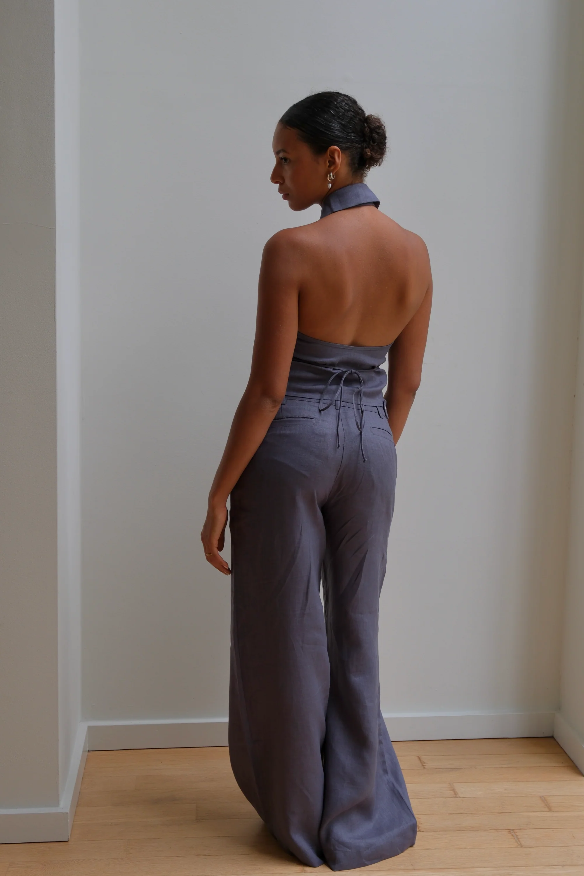 Keyhole Top | Haze Linen - Image 3