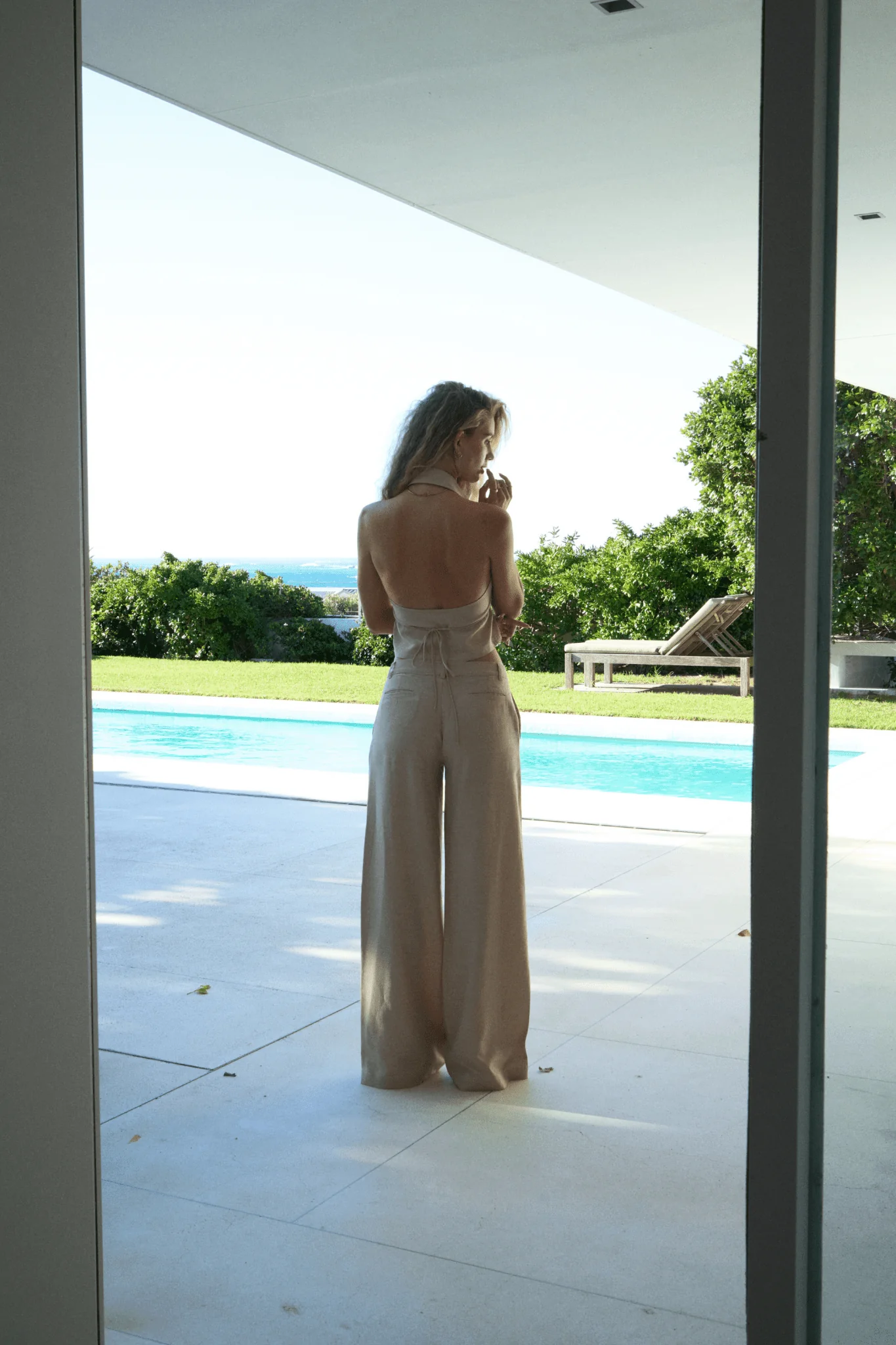 Gea Trousers | Sand - Image 4