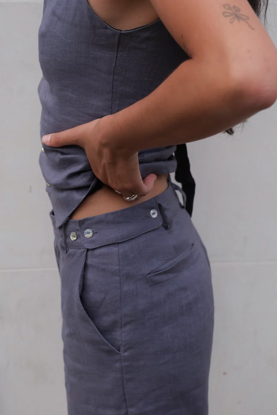 Gea Trousers | Haze - Image 5
