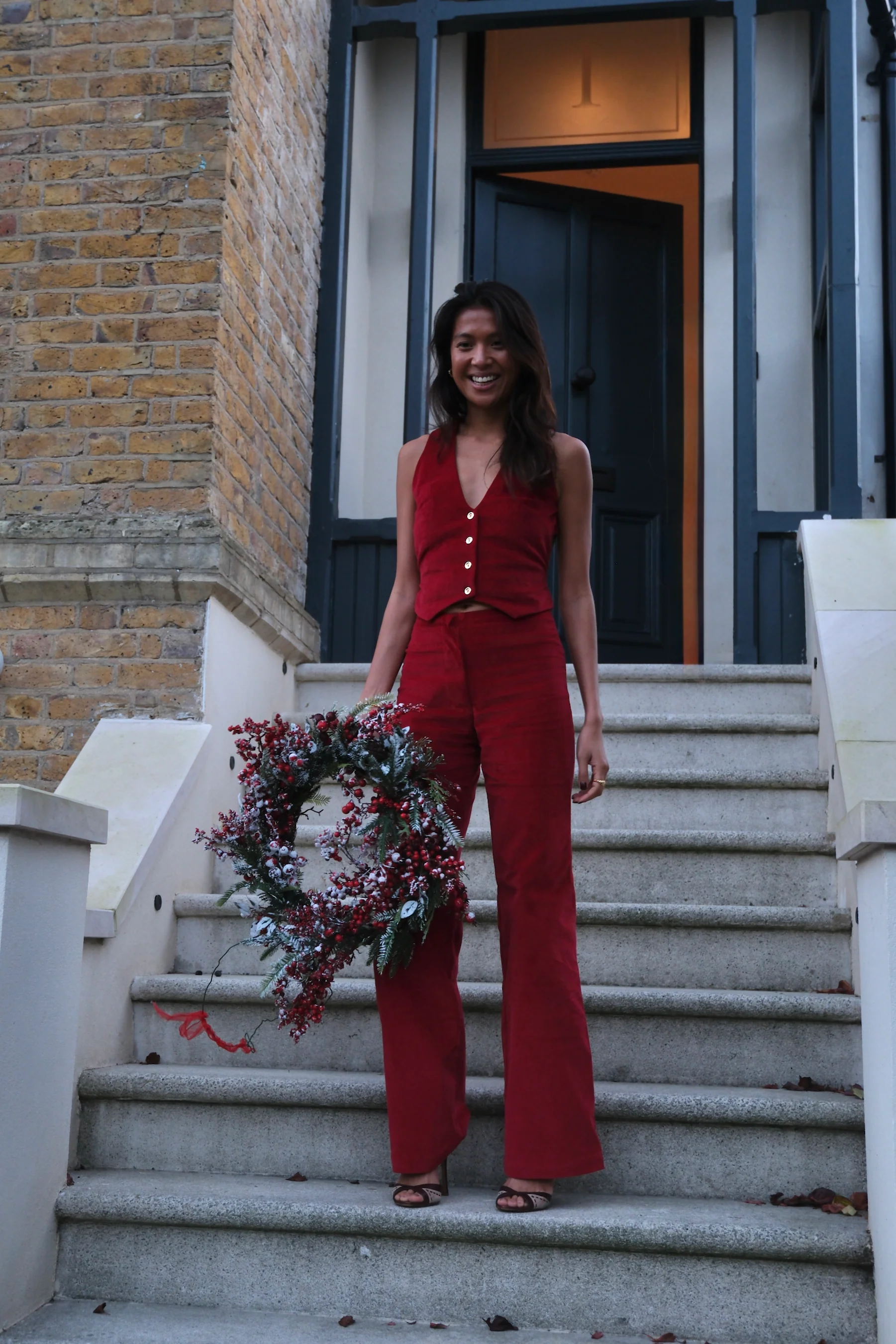 Red Velvet Suit - Image 3
