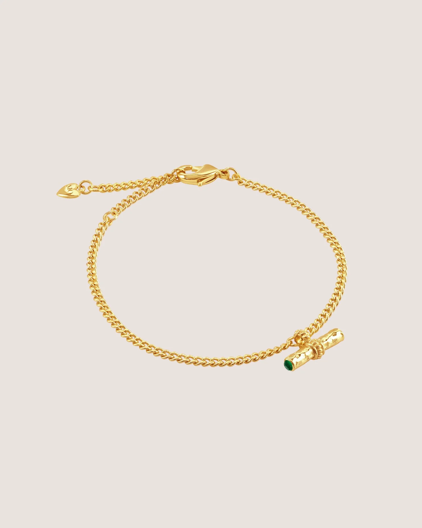 T-Bar Mini Bracelet | Green