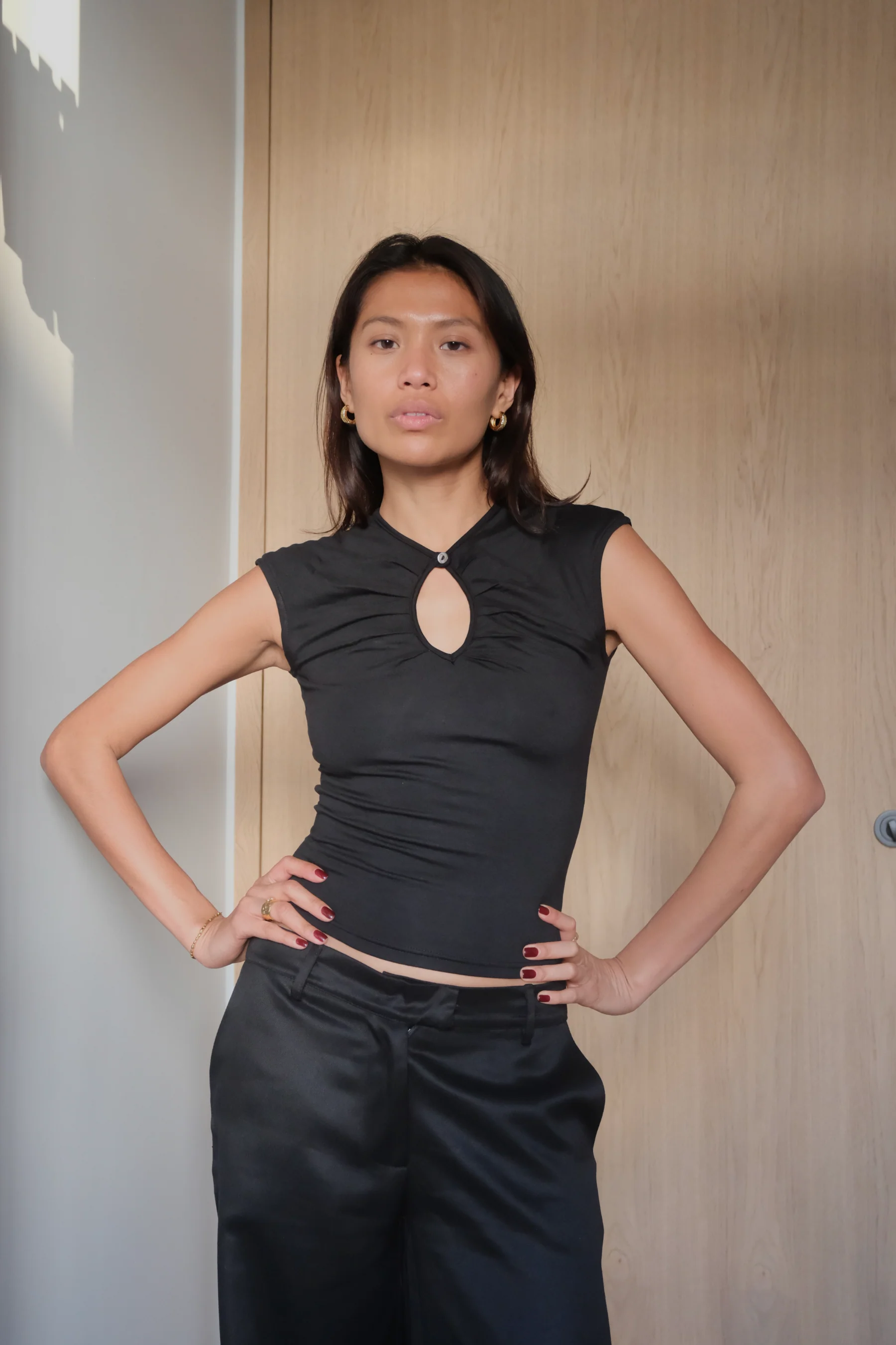 The Iris Top | Black - Image 5