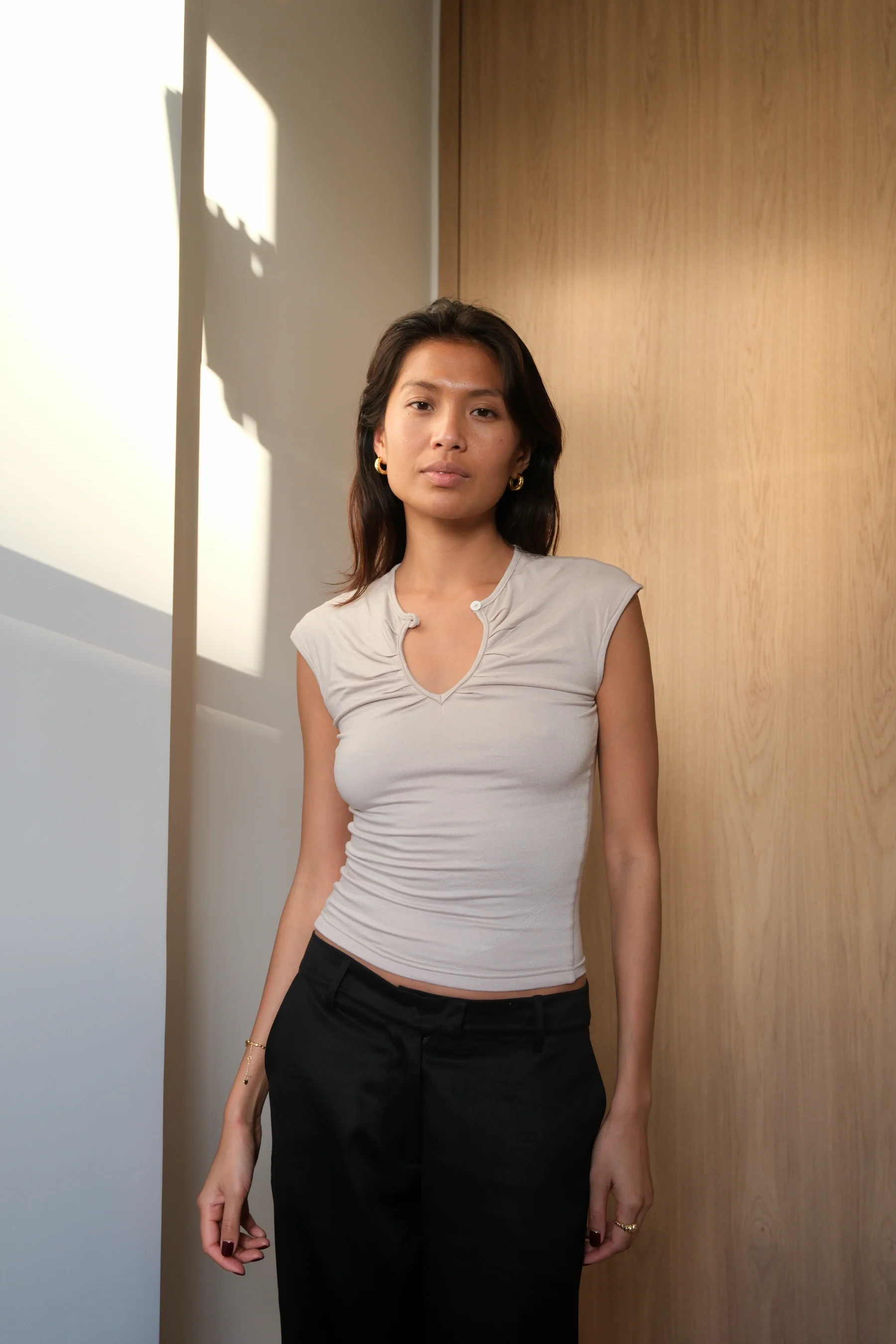 The Iris Top | Stone - Image 3